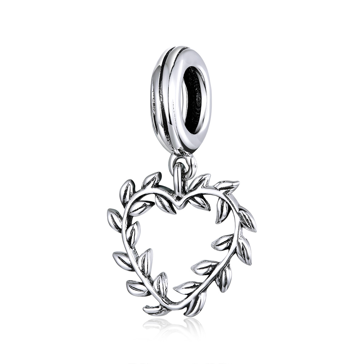 Pandora Style weef liefde Hangende Bedel - SCC1520 Pandora Style weef liefde Hangende Bedel - SCC1520