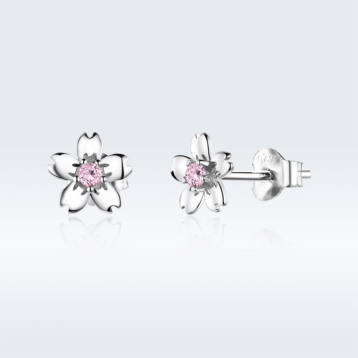 Pandora Style Daisy Bloem Stud Oorknopjes - SCE784 Pandora Style Daisy Bloem Stud Oorknopjes - SCE784