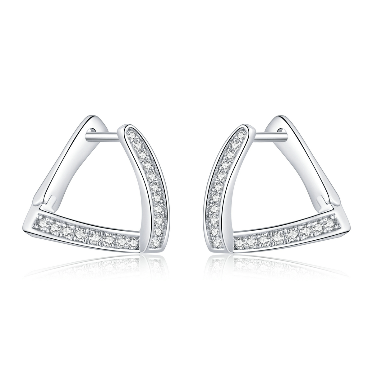 Pandora Style Geometrisch Oorringen - SCE975 Pandora Style Geometrisch Oorringen - SCE975