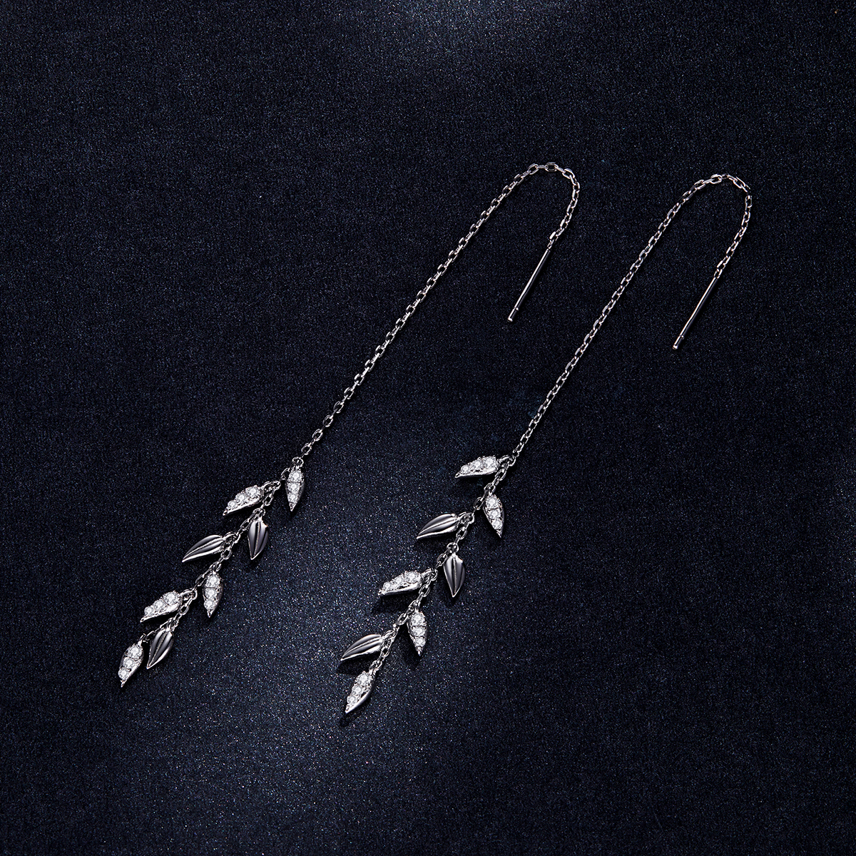 Pandora Style Glanzende Tarwe Oorhangers - BSE447