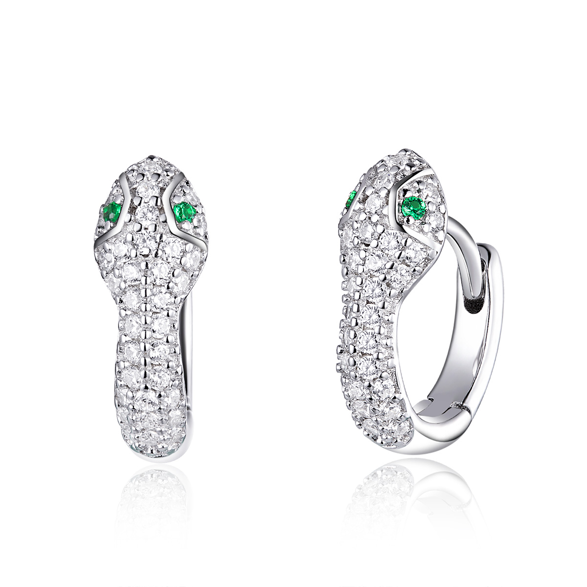 Pandora Style Mooie slang Oorringen - SCE922 Pandora Style Mooie slang Oorringen - SCE922