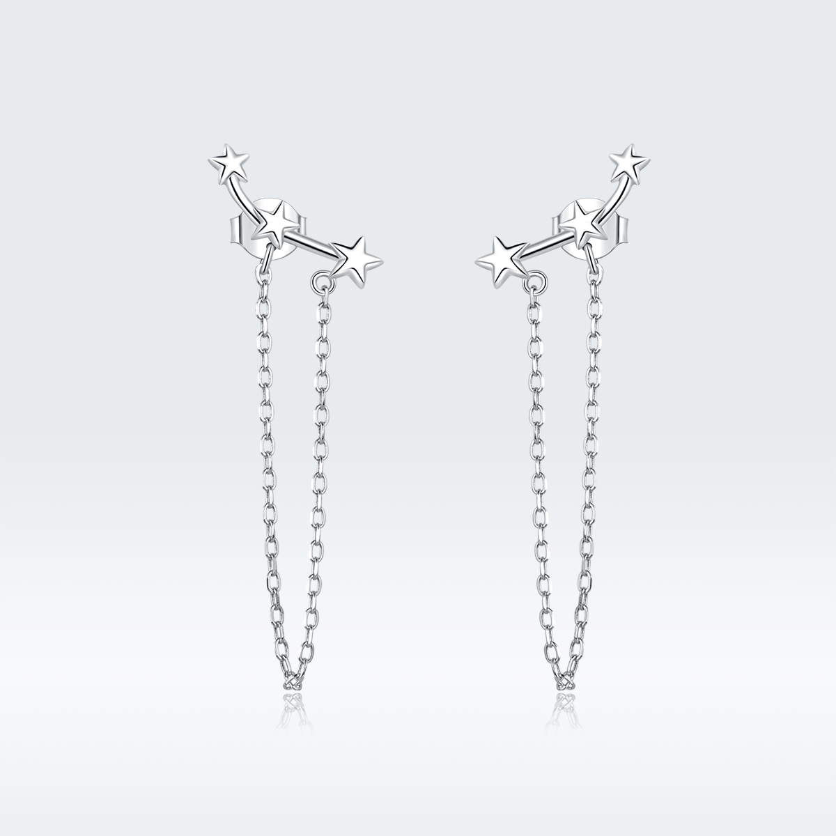 Pandora Style Sterrenhemel Oorhangers - BSE361 Pandora Style Sterrenhemel Oorhangers - BSE361