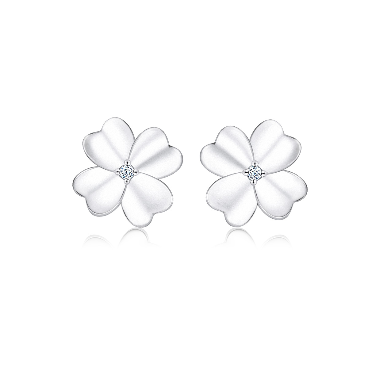 Pandora Style Zilveren Bloem Oorknopjes - SCE864 Pandora Style Zilveren Bloem Oorknopjes - SCE864