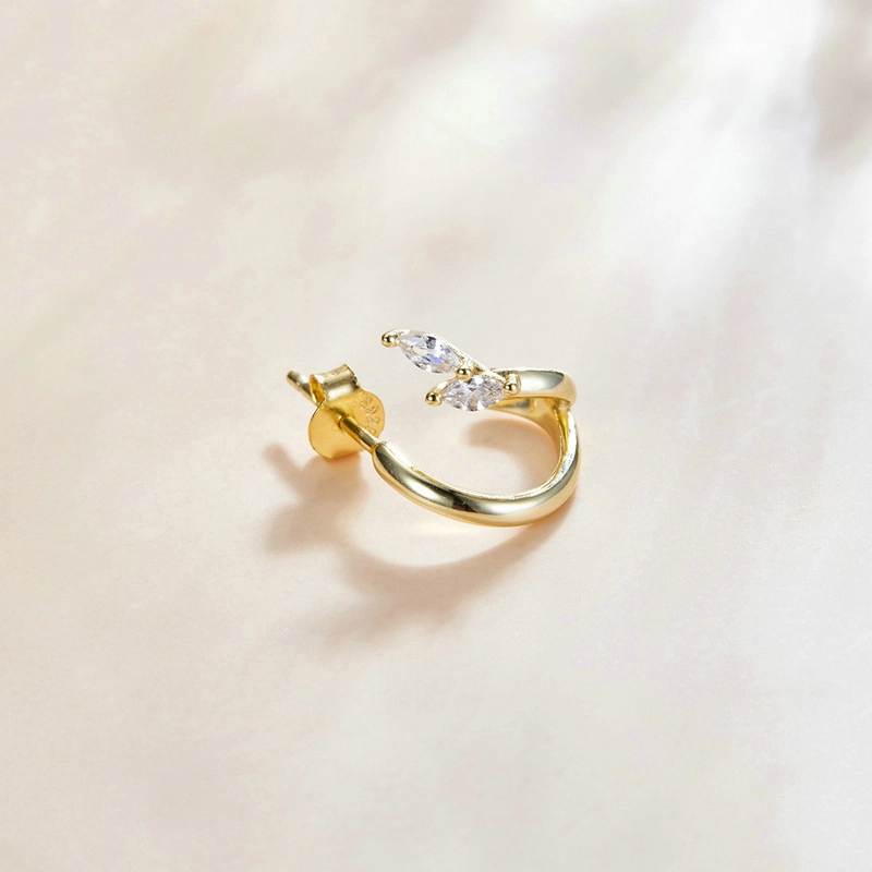 (afbeelding voor) Pandora Style Diamant Oorringen - SCE1080 - Bekijken 3