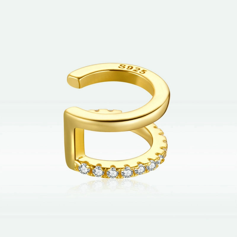 (afbeelding voor) Pandora Style Eenvoudig Oorclip - SCE994-B - Bekijken 2