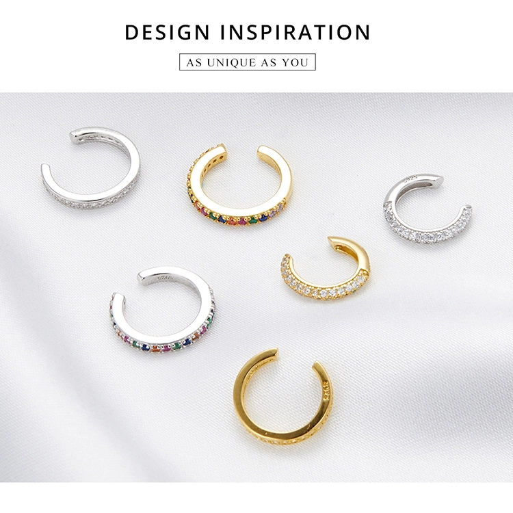 (afbeelding voor) Pandora Style Eenvoudig Oorclip - SCE996-B - Bekijken 3