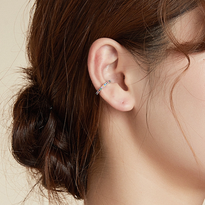 (afbeelding voor) Pandora Style Regenboog Oorclip - SCE993-A - Bekijken 2