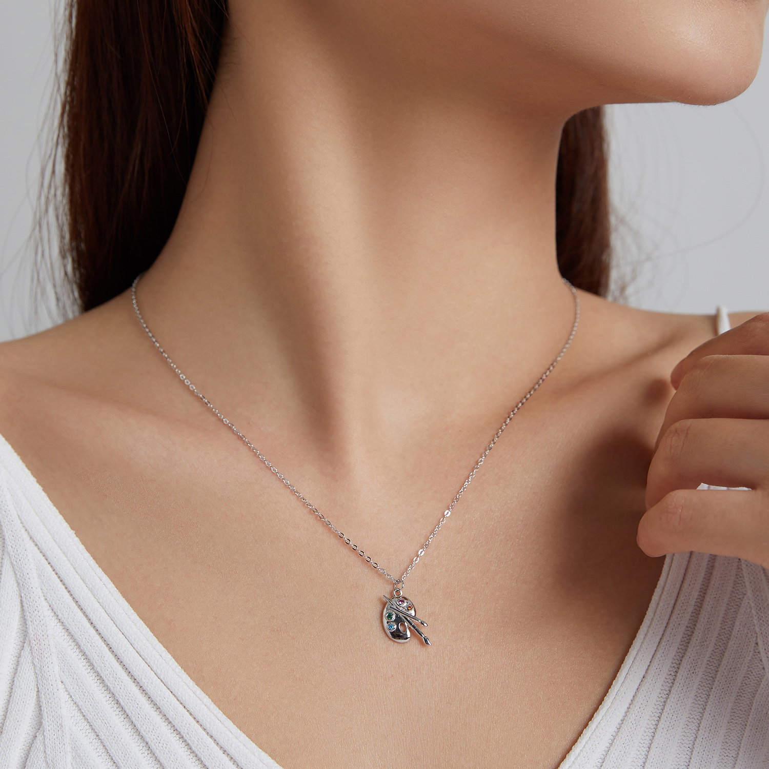 Pandora Style Artistiek leven Chain Ketting - SCN457