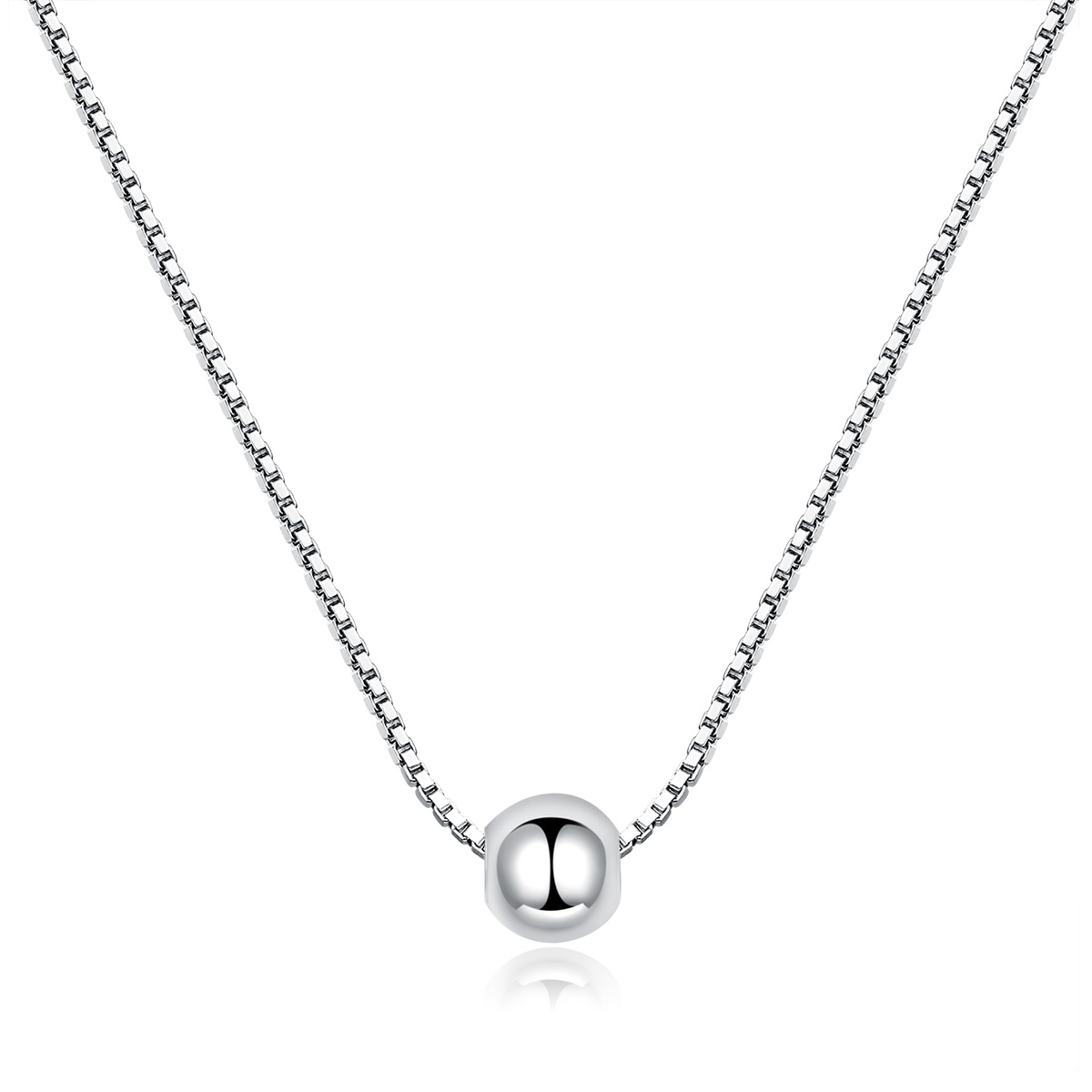 Pandora Style Eenvoudige Boon Chain Ketting - BSN097 Pandora Style Eenvoudige Boon Chain Ketting - BSN097