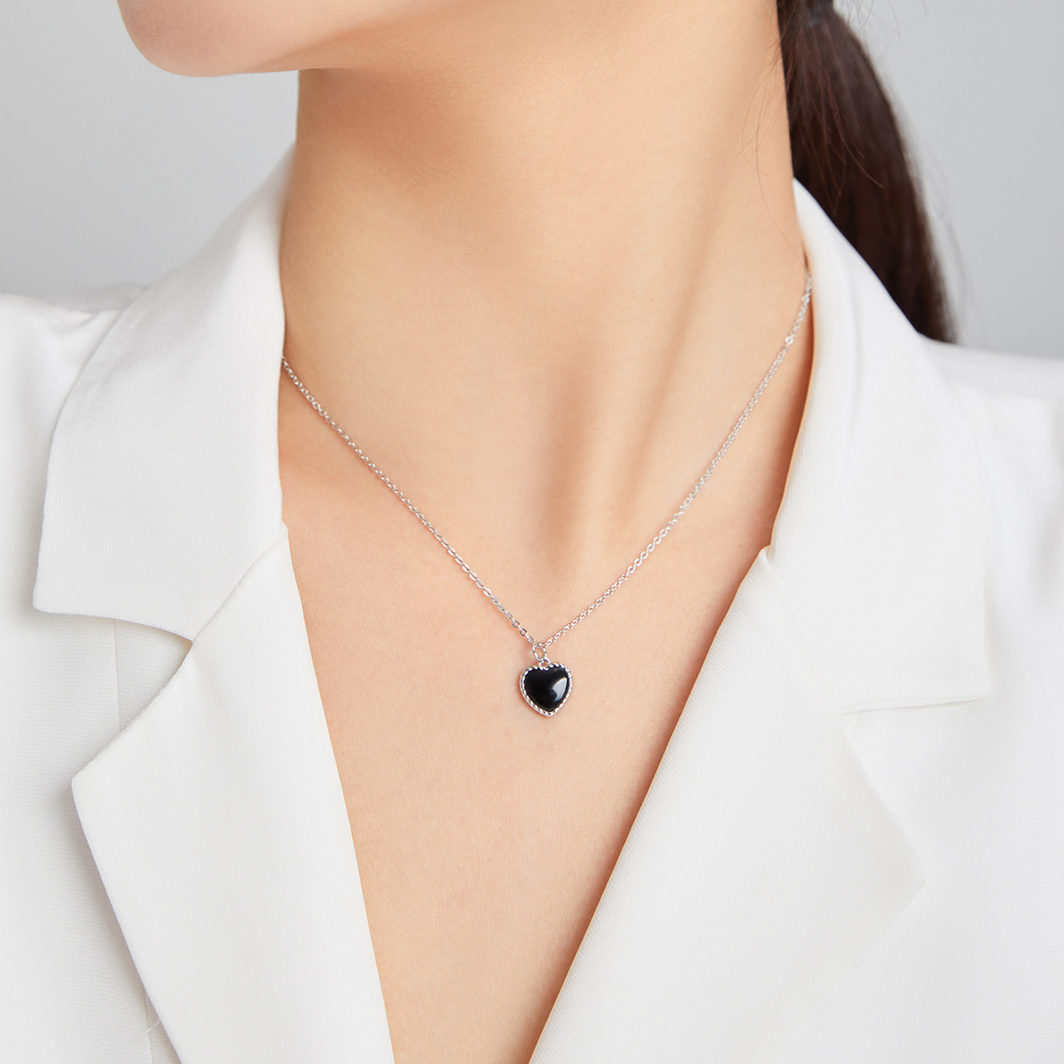 Pandora Style Liefde Agaat Chain Ketting - SCN443