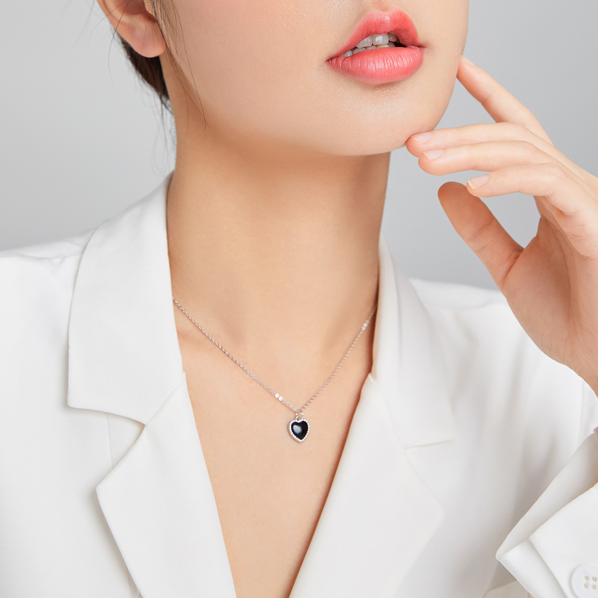 Pandora Style Liefde Agaat Chain Ketting - SCN443