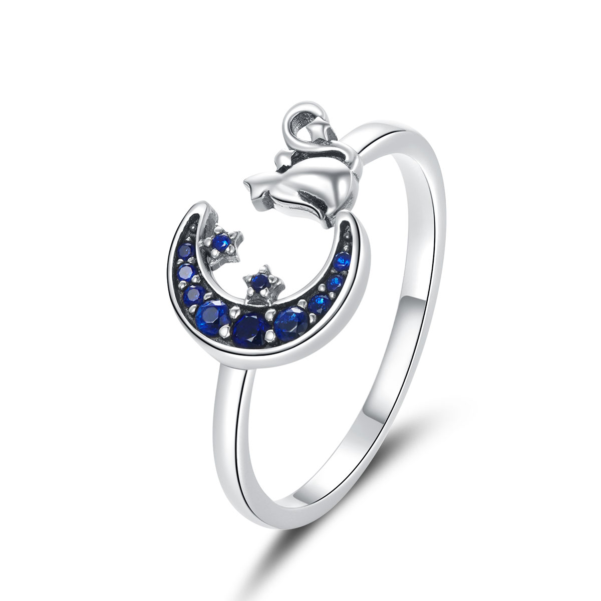 Pandora Style Maan & Kat Open Ring - SCR677 Pandora Style Maan & Kat Open Ring - SCR677