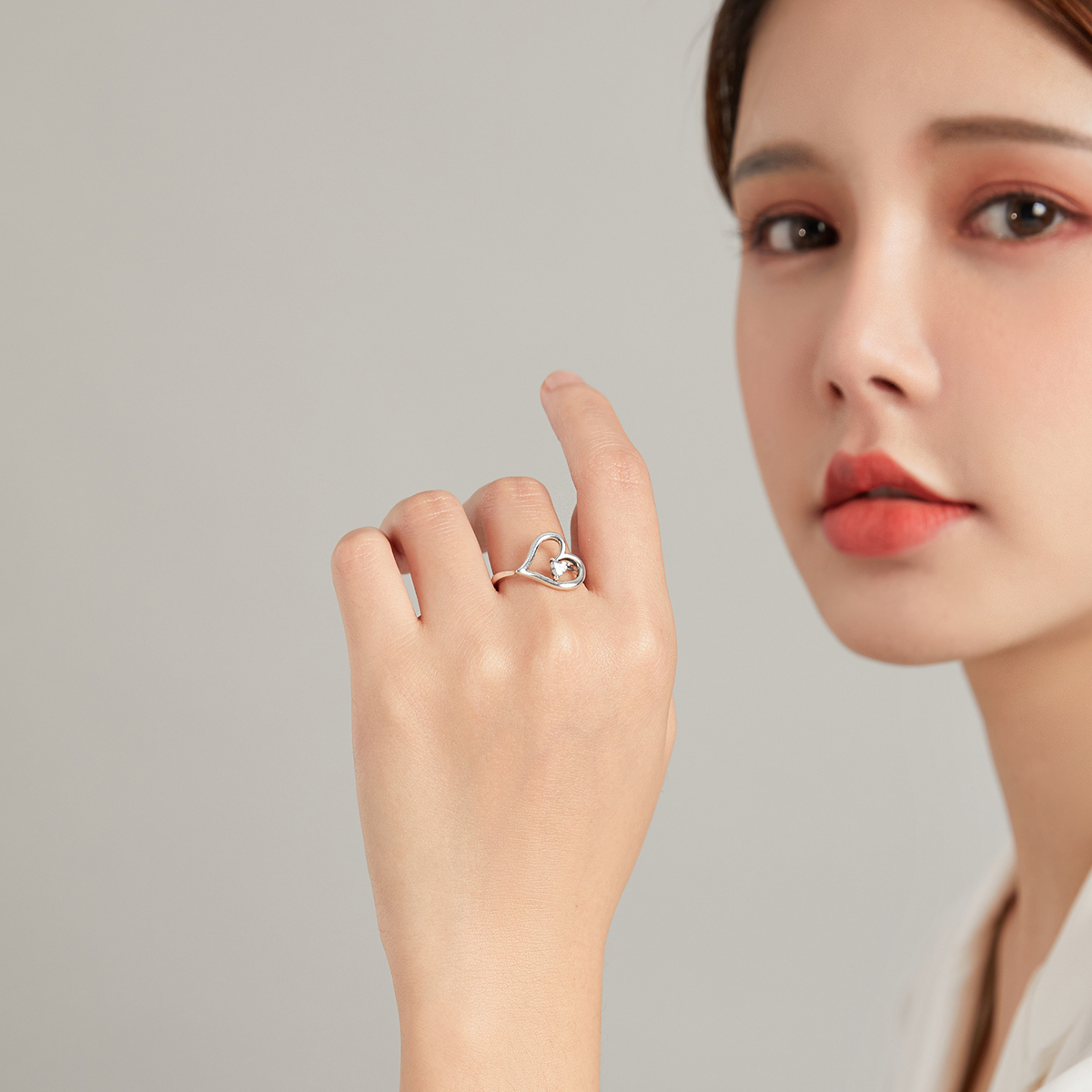 Pandora Style stralende wens Ring - SCR700