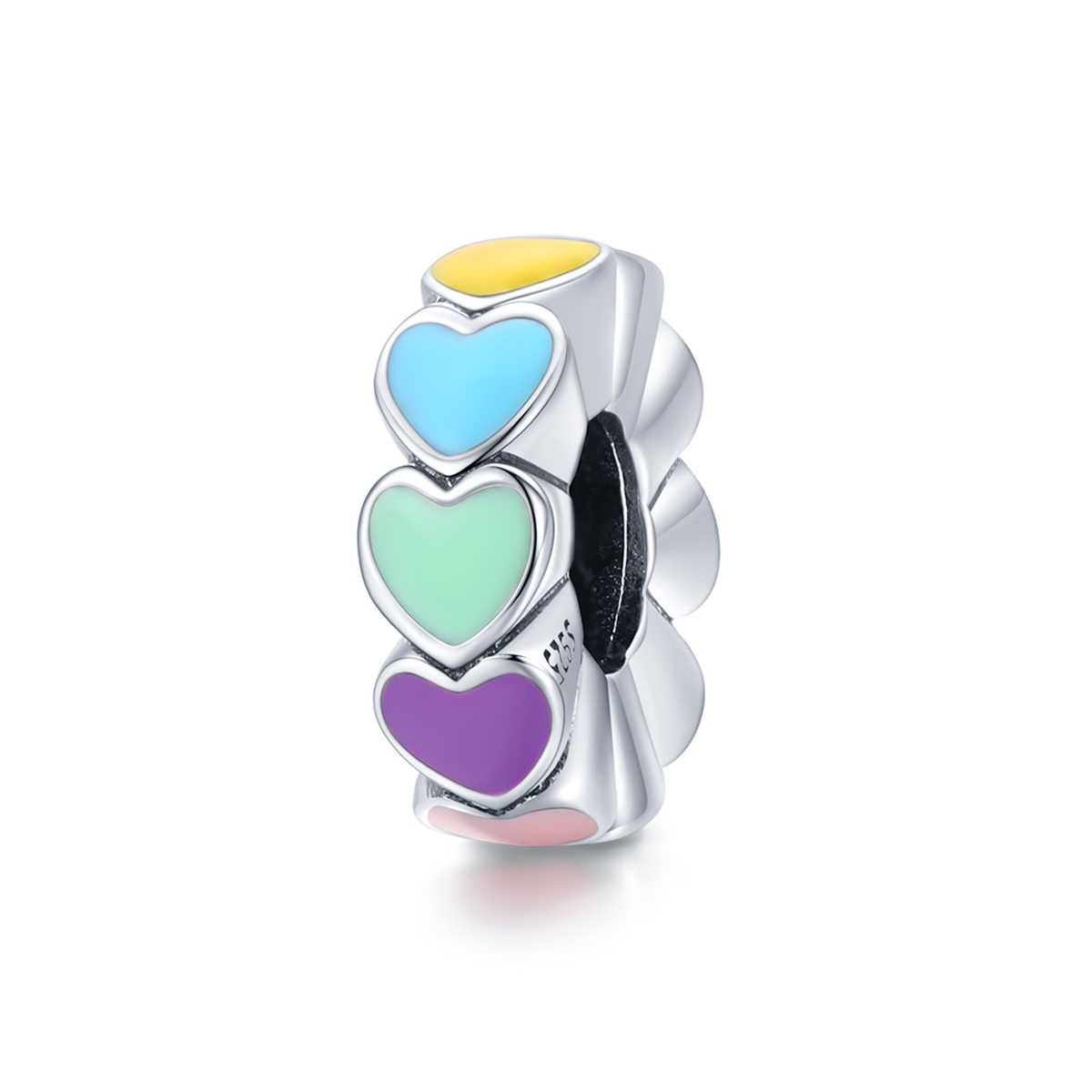 Pandora Style Candy Honing Liefde Spacer Bedel - SCC1838 Pandora Style Candy Honing Liefde Spacer Bedel - SCC1838