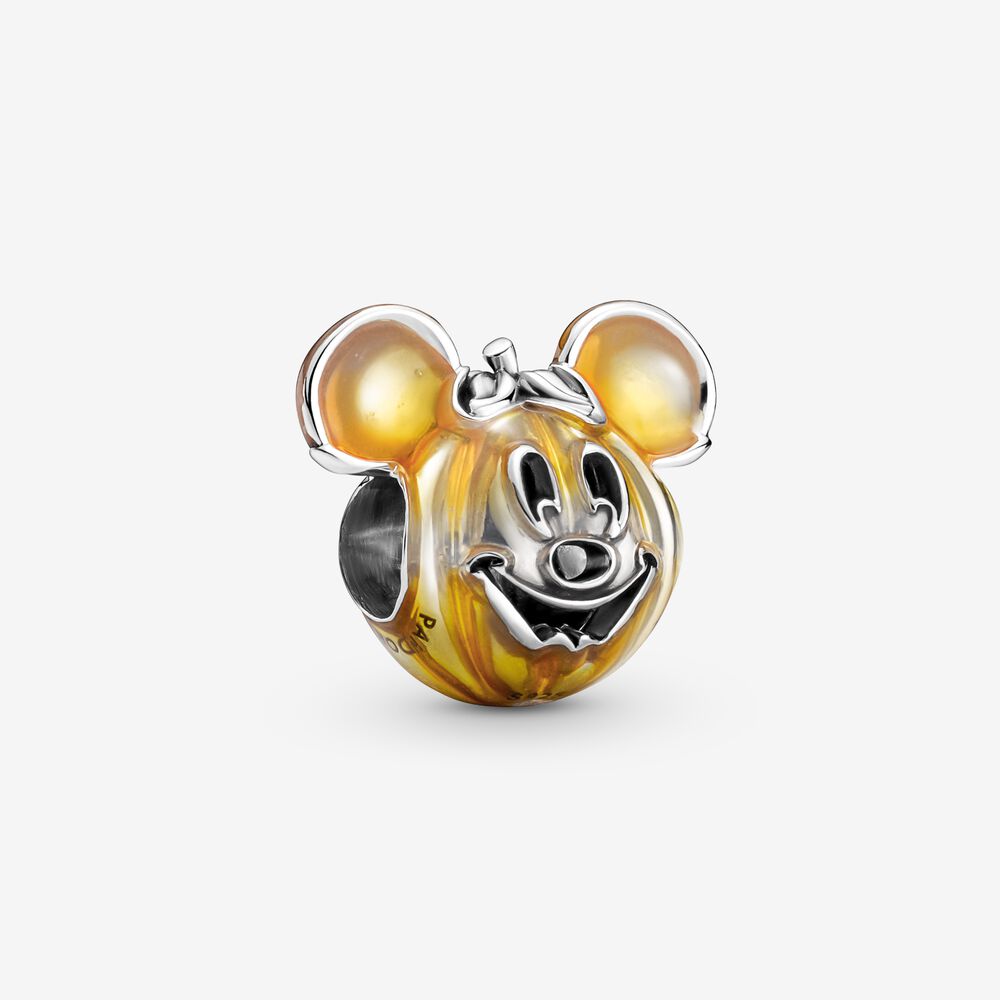 PANDORA Disney Mickey Mouse Pompoen Bedel - 799599C01 PANDORA Disney Mickey Mouse Pompoen Bedel - 799599C01