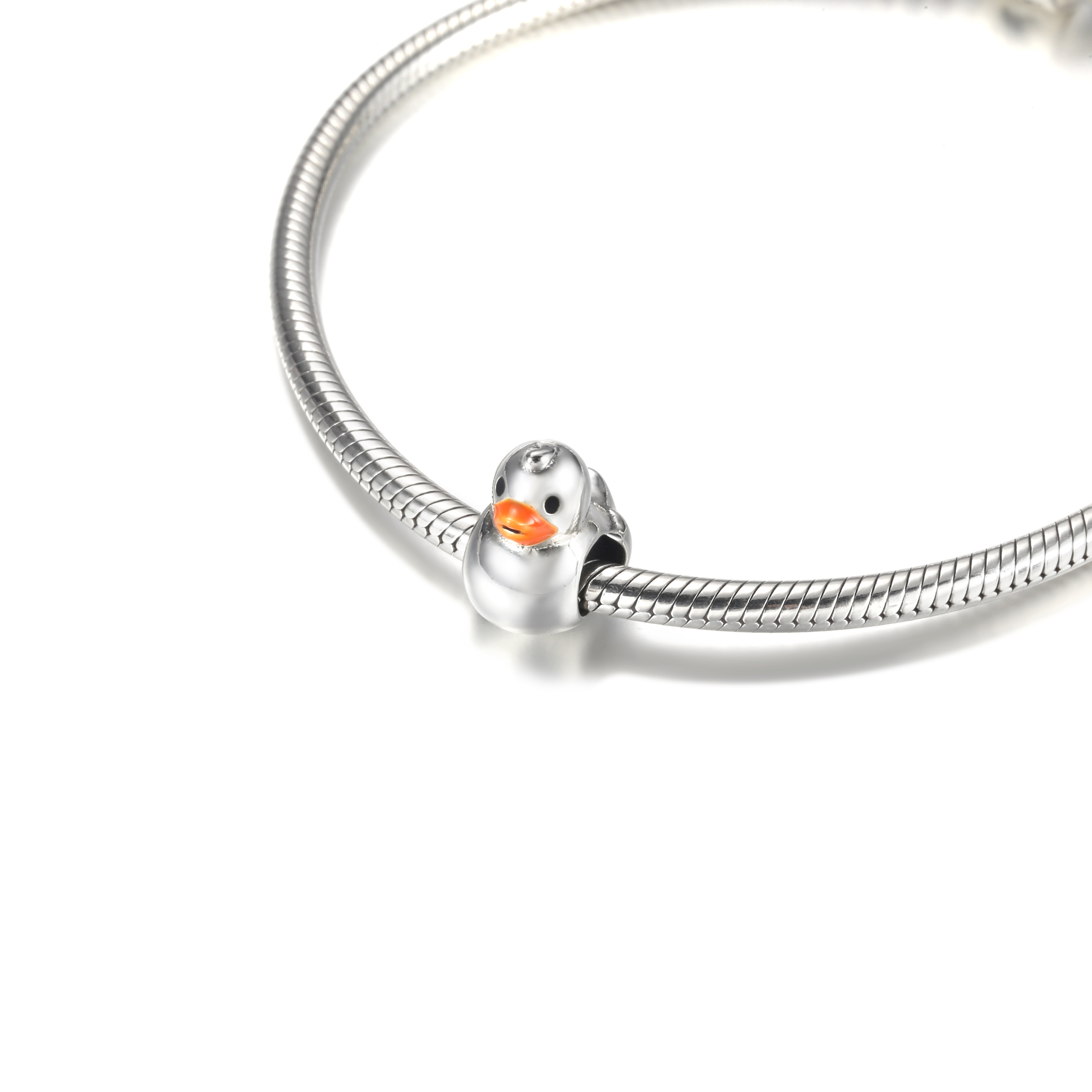 PANDORA Gepolijst Badeendje Bedel - 799554C01