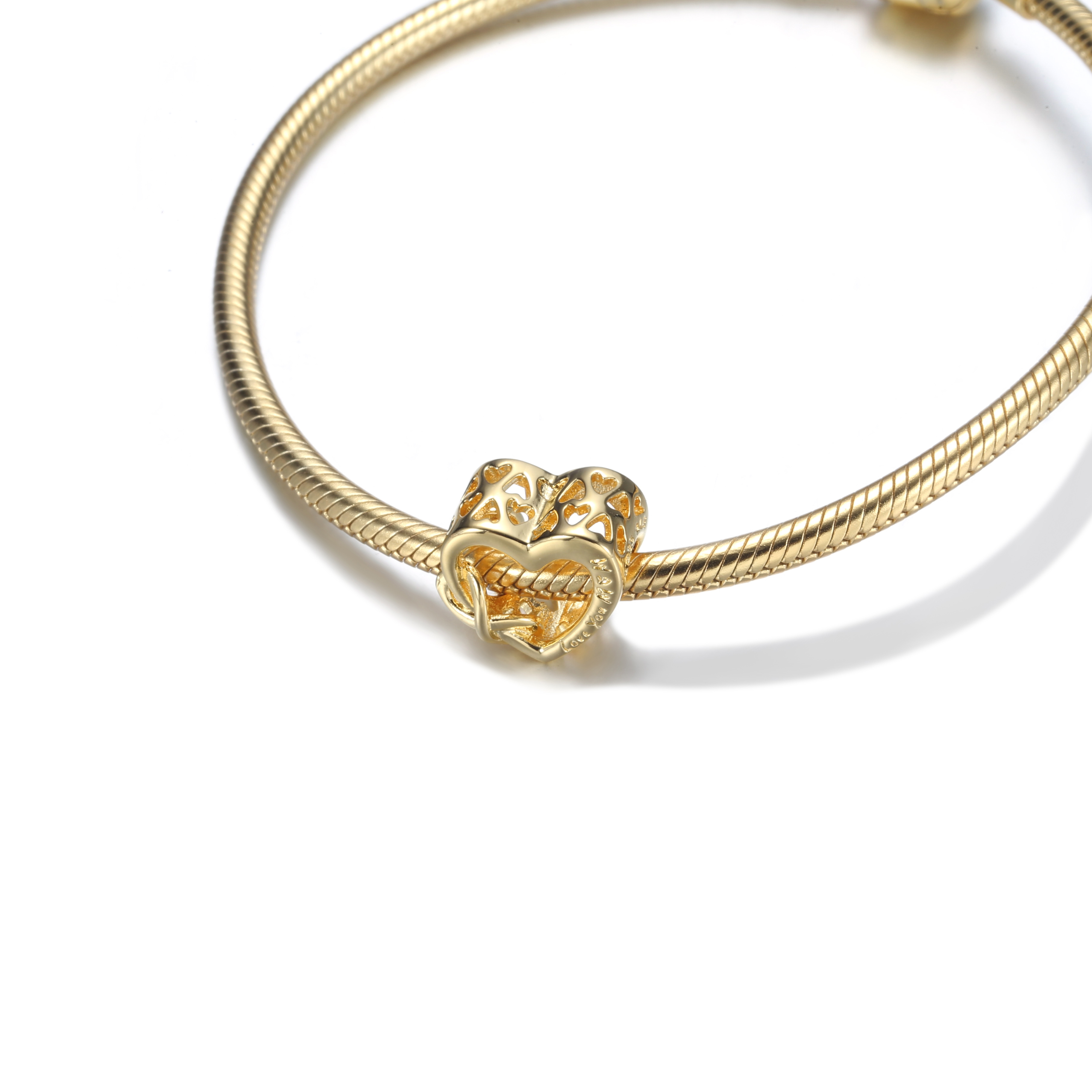 PANDORA Oneindig Hart Bedel met Tekst 'Love You Mum' - 759515C00