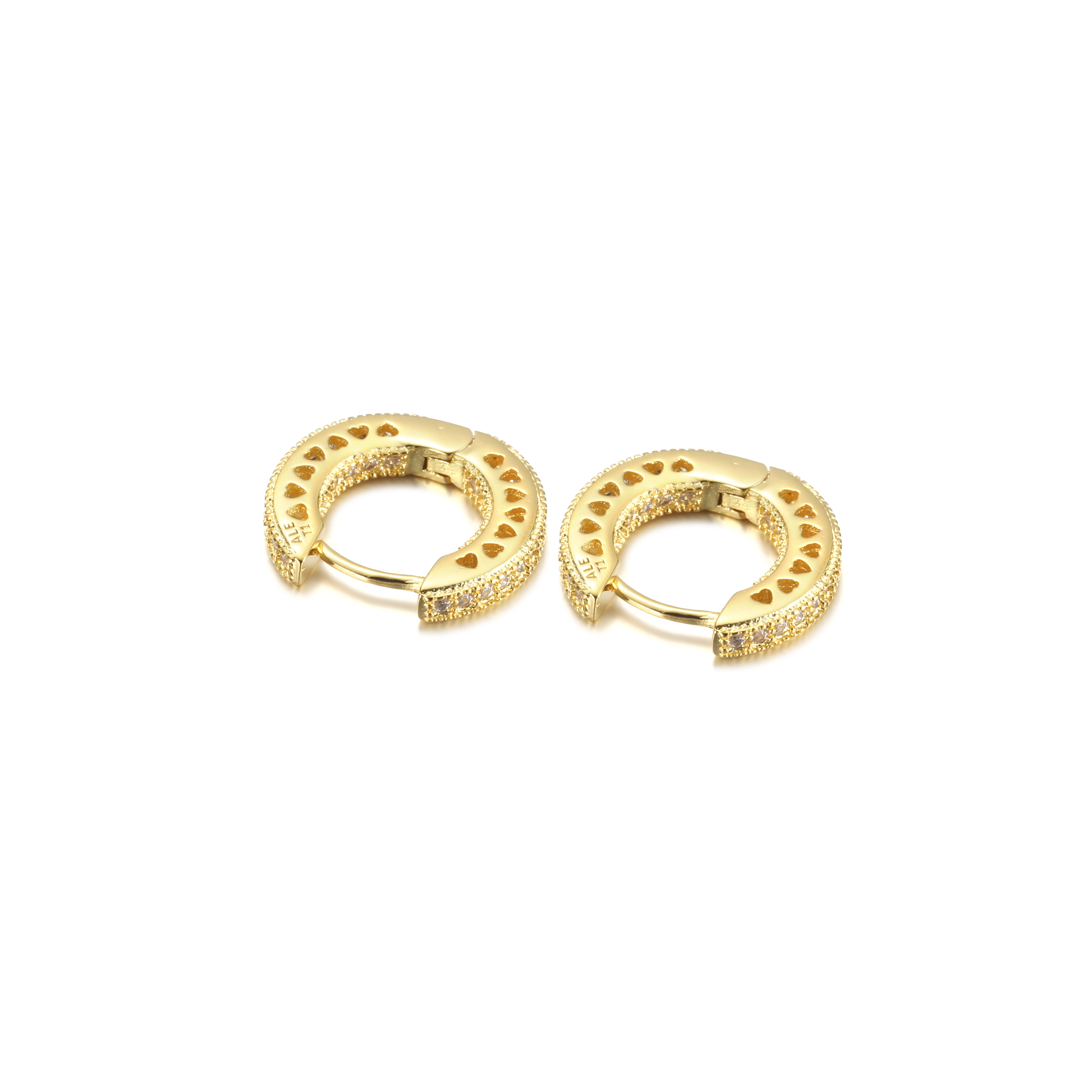 PANDORA Pavé Hart Oorringen - 266317C01