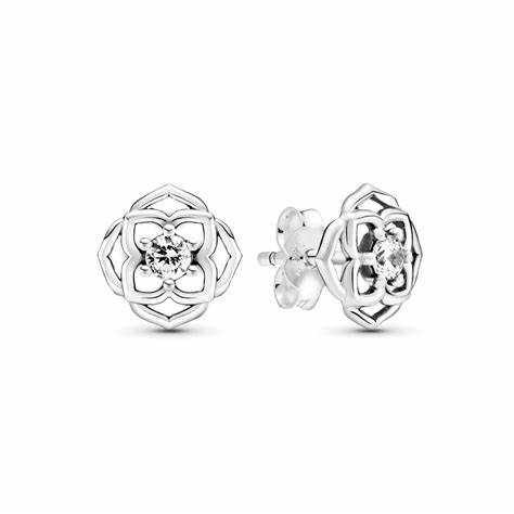PANDORA Rose Petals Stud Earrings - 299371C01