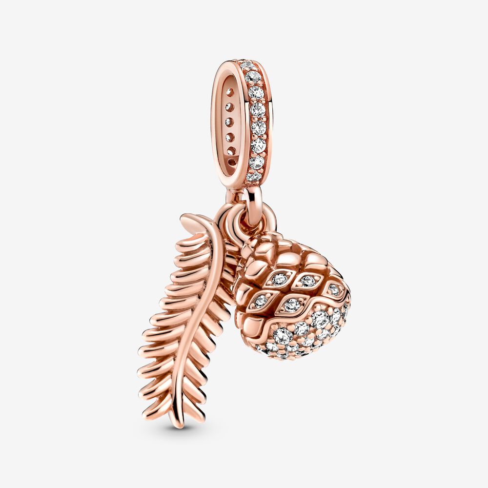 PANDORA Sprankelende Dennenappel Hangende Bedel - 789557C01 PANDORA Sprankelende Dennenappel Hangende Bedel - 789557C01