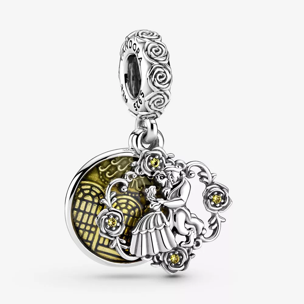PANDORA Disney Dansende Belle en het Beest Hangende Bedel - 799014C01