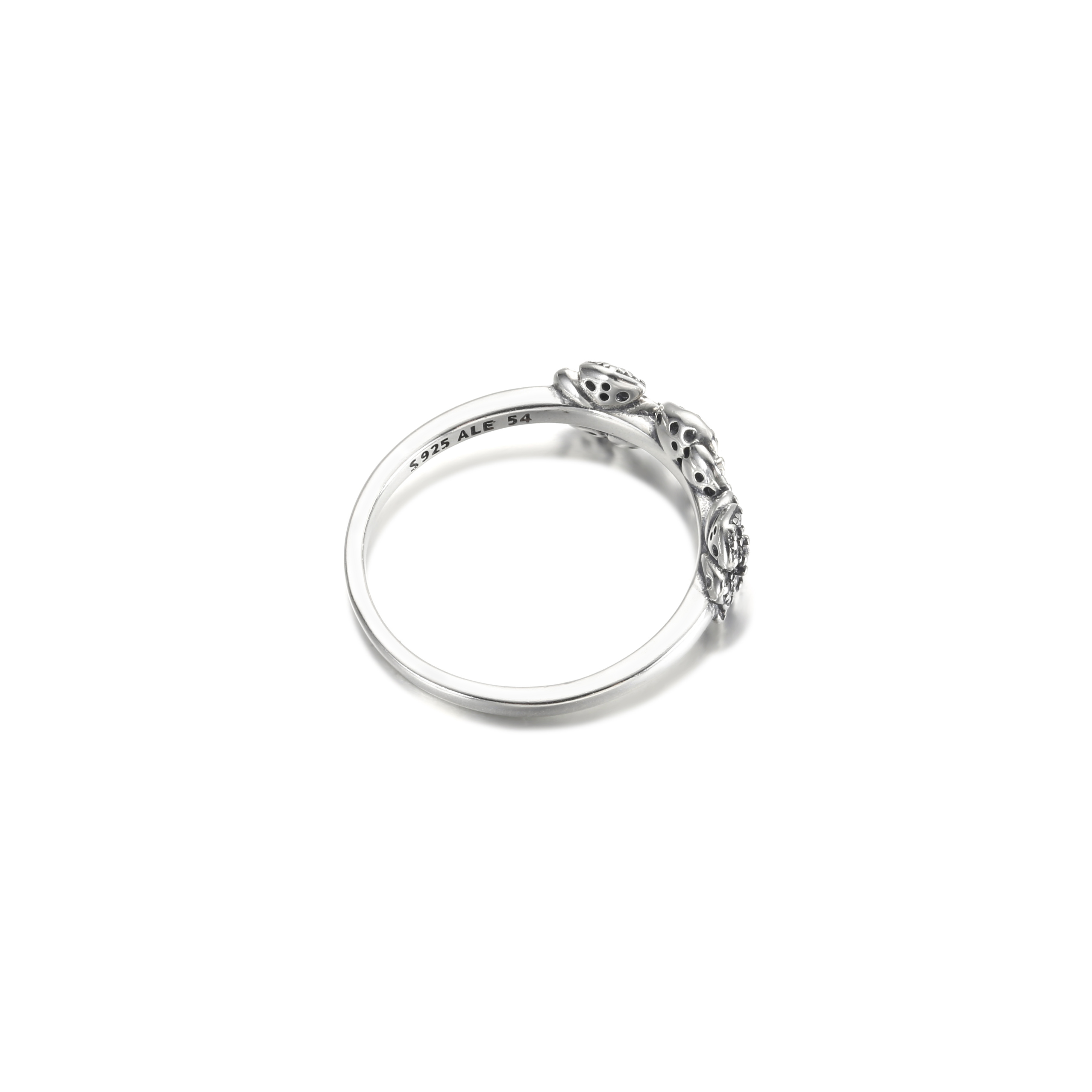 PANDORA Drie Viooltjes Ring - 190786C01