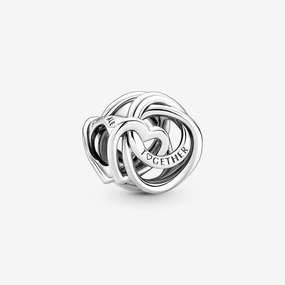 PANDORA Family Always Encircled Heart Charm - 791507C00 PANDORA Family Always Encircled Heart Charm - 791507C00