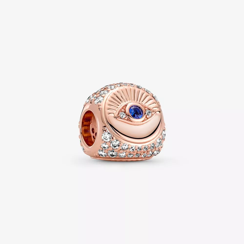 PANDORA Hamsa, Alziend Oog & Veer Driezijdige Bedel - 780101C01