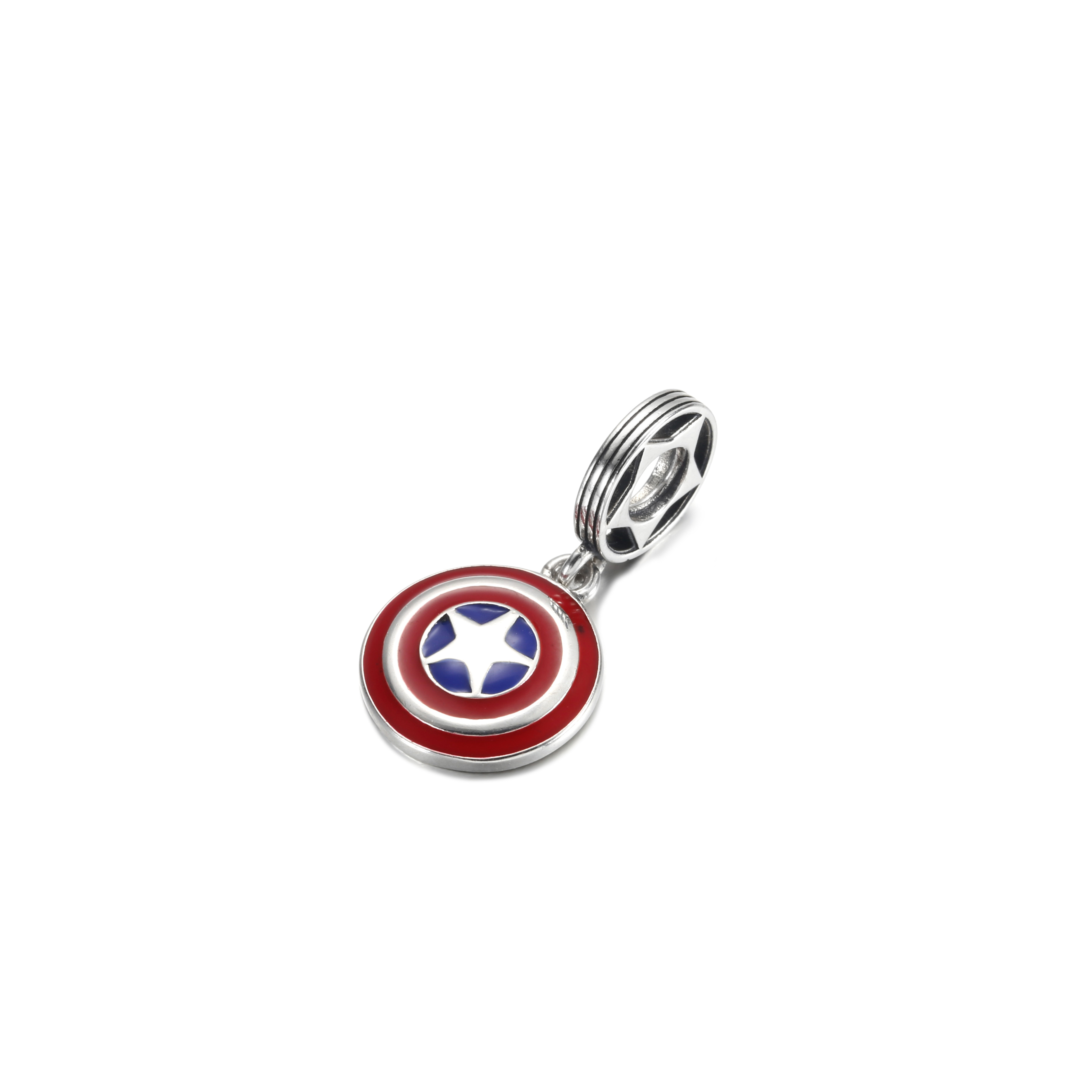 PANDORA Marvel The Avengers Captain America Schild Hangende Bedel - 790780C01