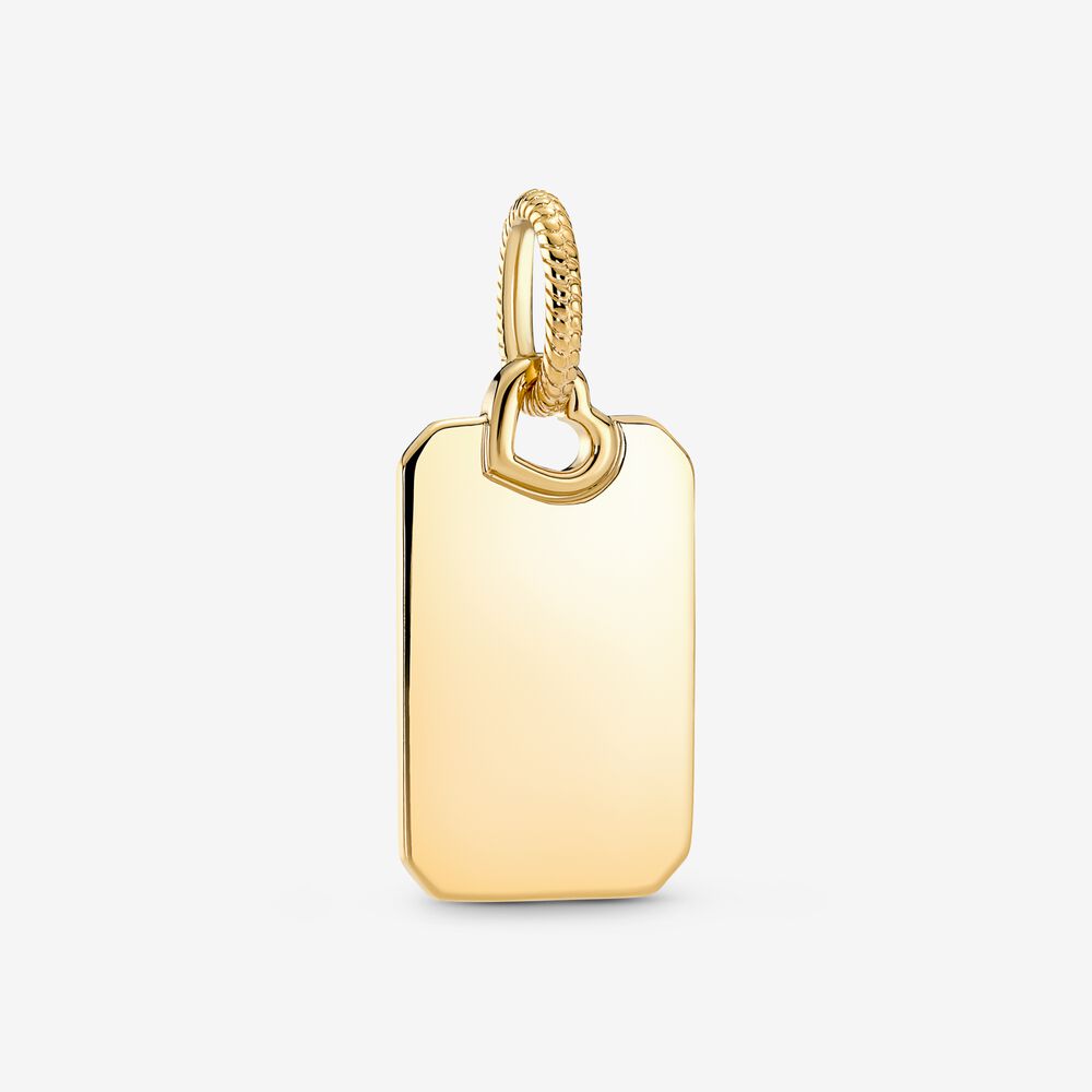 PANDORA Rechthoekig Plaatje Hanger - 368611C00 PANDORA Rechthoekig Plaatje Hanger - 368611C00