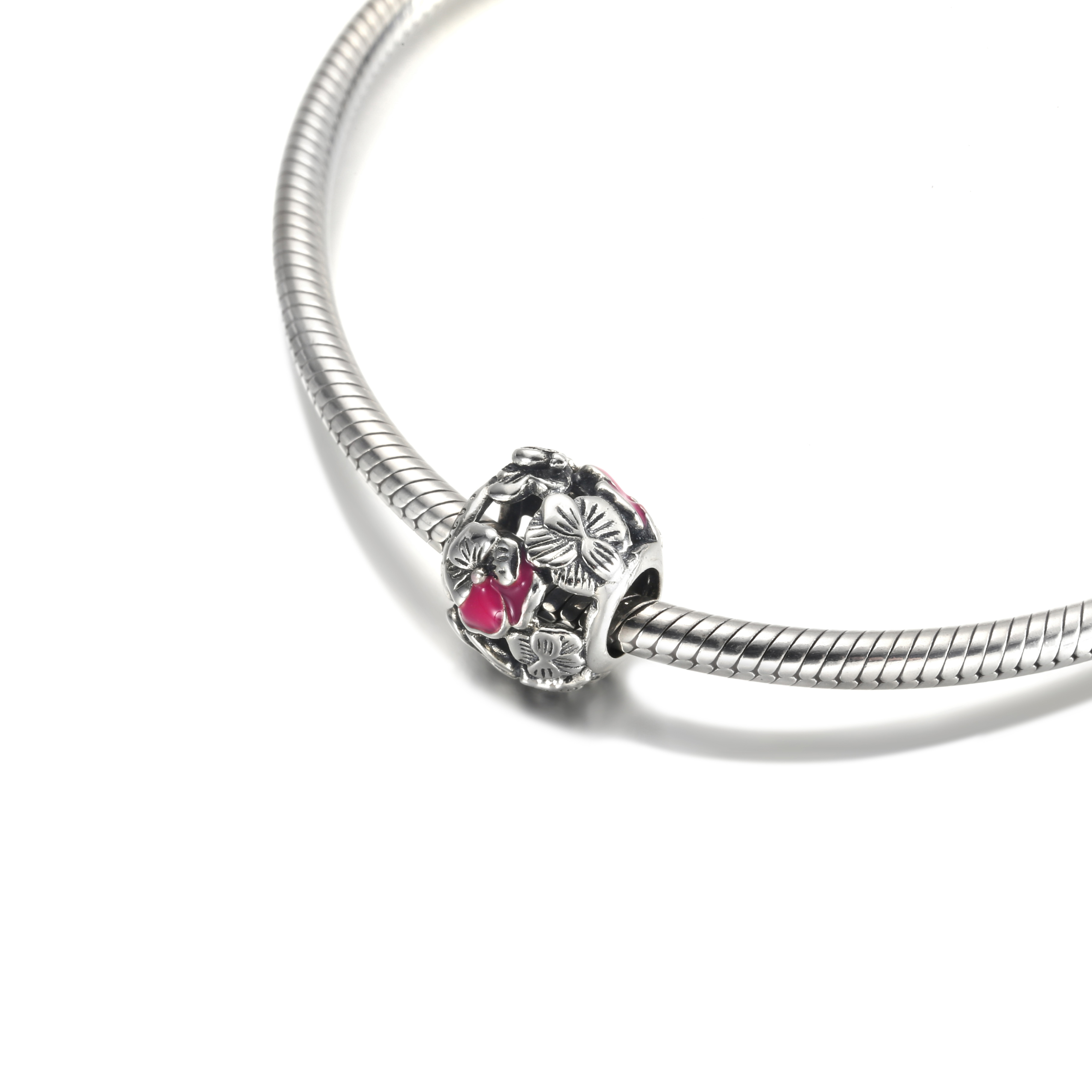 PANDORA Viooltje Vrienden Bedel - 790759C01