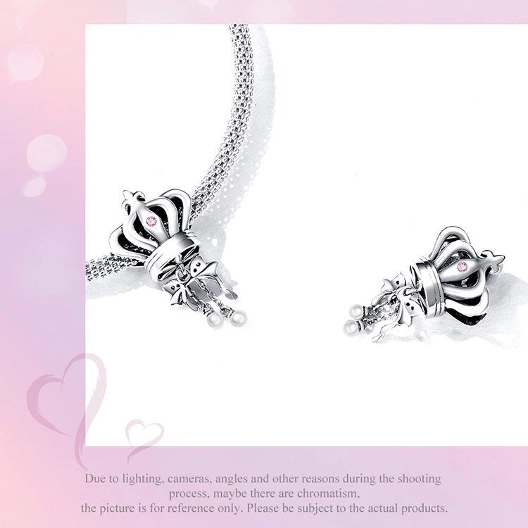 (afbeelding voor) Pandora Style Kroonboog Bedel - SCC2259 - Bekijken 3