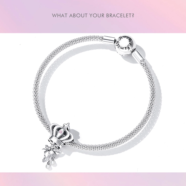 (afbeelding voor) Pandora Style Kroonboog Bedel - SCC2259 - Bekijken 8