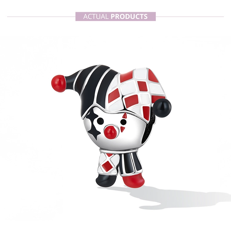 (afbeelding voor) Pandora Style Poker Clown Bedel - SCC2237 - Bekijken 7