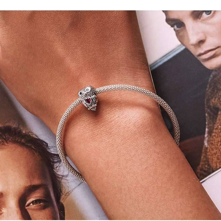 (afbeelding voor) Pandora Style Schattige Uil Bedel - SCC2253 - Bekijken 9