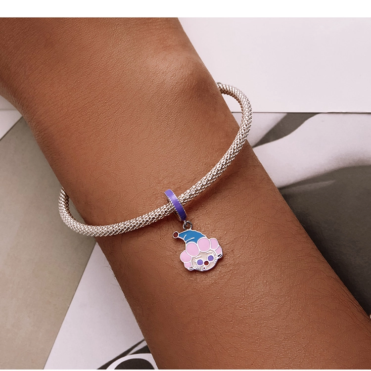 (afbeelding voor) Pandora Style Leuke Clown Hangende Bedel - SCC2236 - Bekijken 9