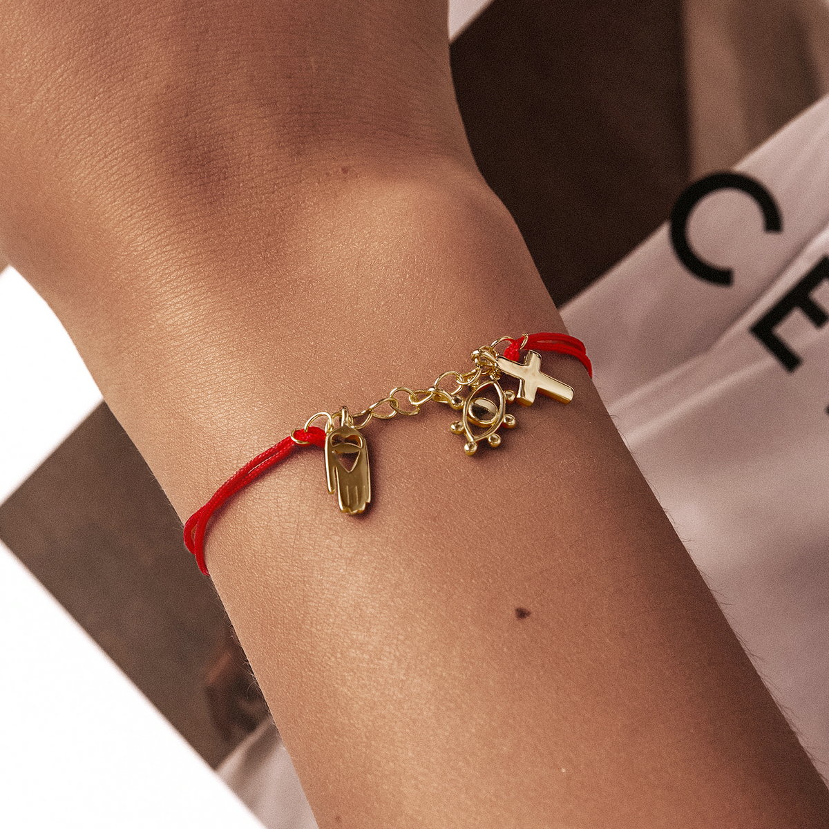 Pandora Style Gelukssymbool Armband - SCB226