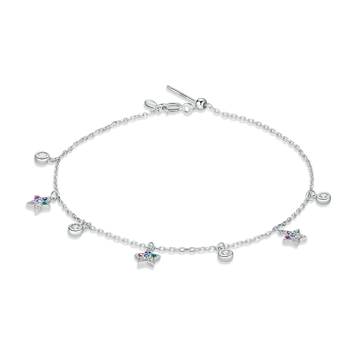 Pandora Style Ster Armband - SCB227 Pandora Style Ster Armband - SCB227