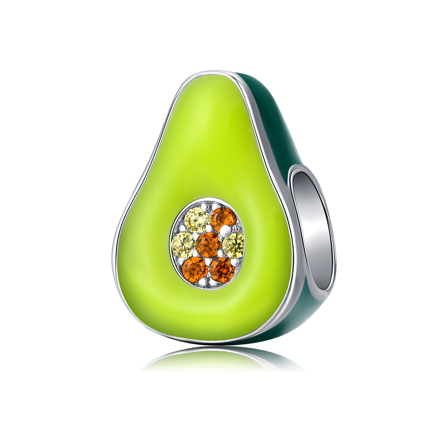 Pandora Style Avocado Bedel - BSC129 Pandora Style Avocado Bedel - BSC129