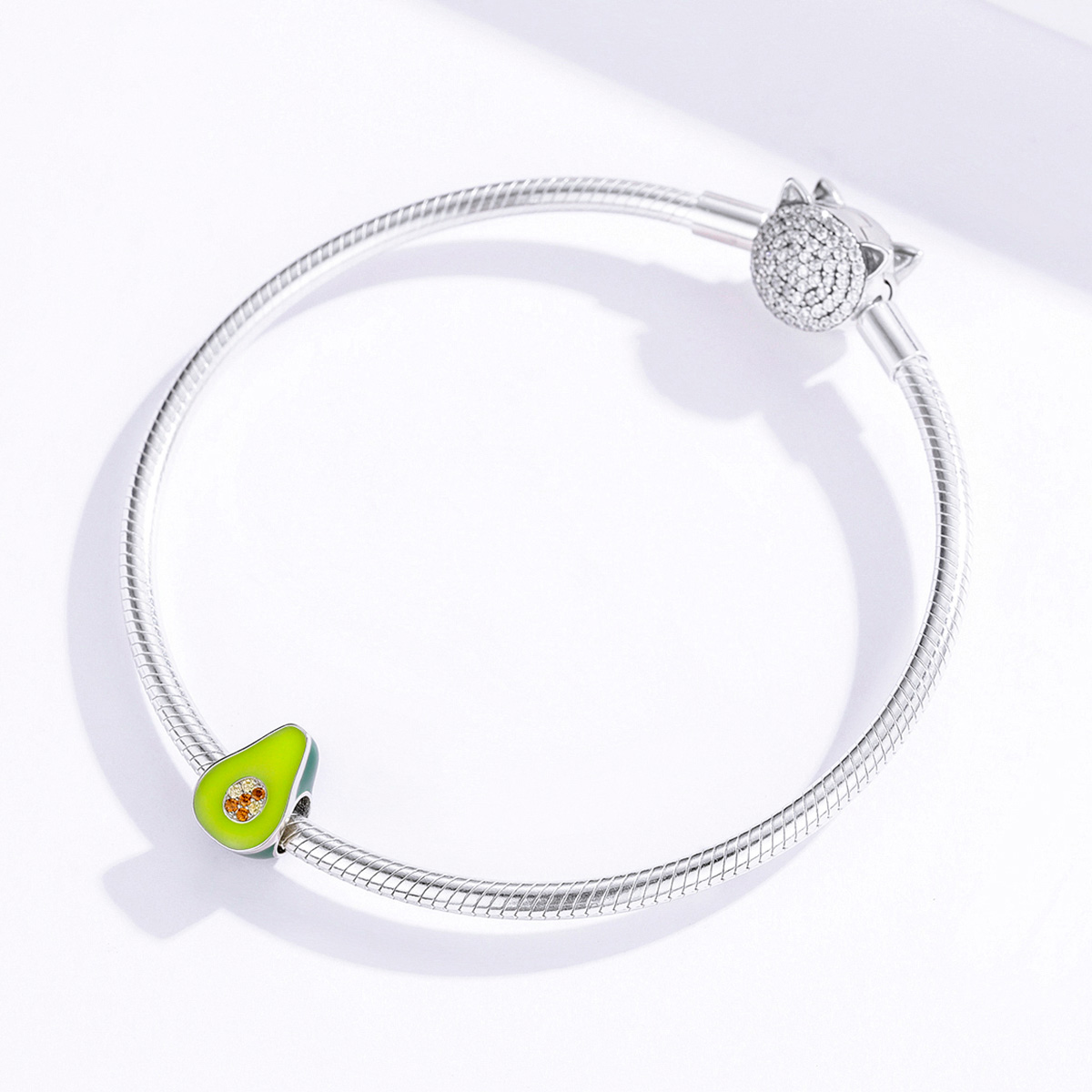 Pandora Style Avocado Bedel - BSC129