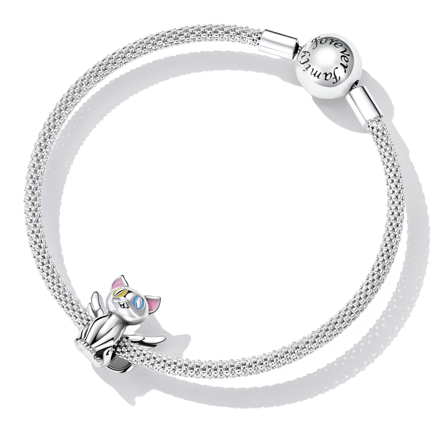 Pandora Style Engel Kat Bedel - SCC2299