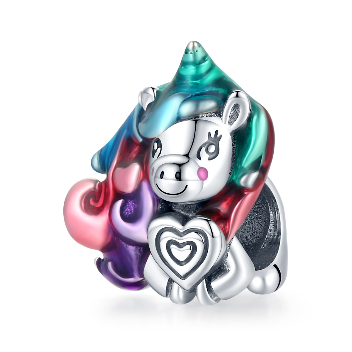 Pandora Style Fantasie Pony Bedel - SCC1919 Pandora Style Fantasie Pony Bedel - SCC1919