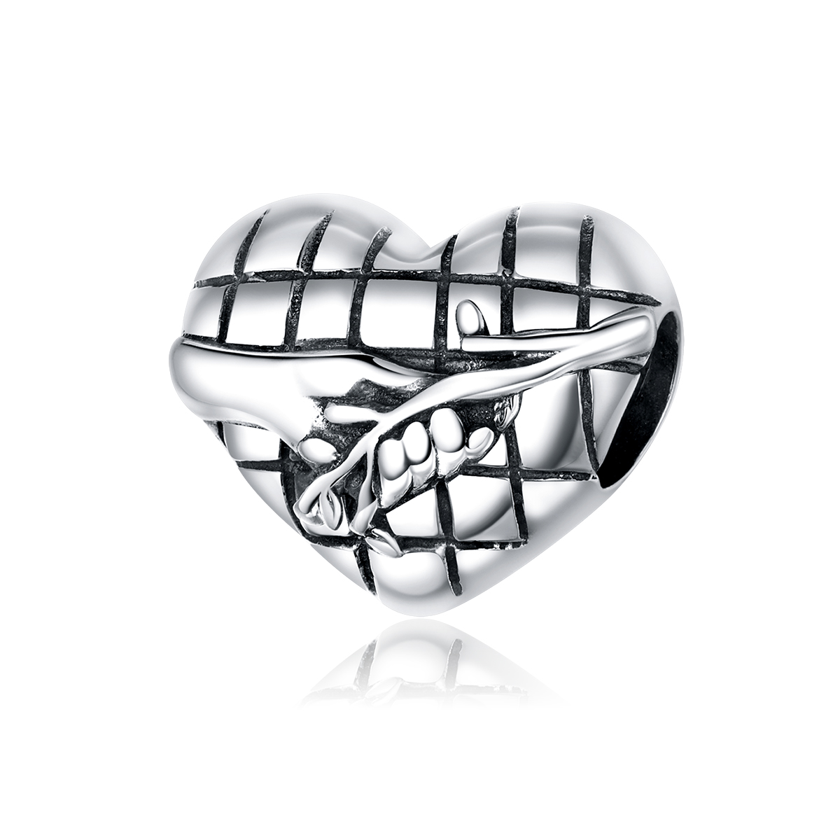 Pandora Style Hand in hand met de natuur Bedel - SCC1579 Pandora Style Hand in hand met de natuur Bedel - SCC1579
