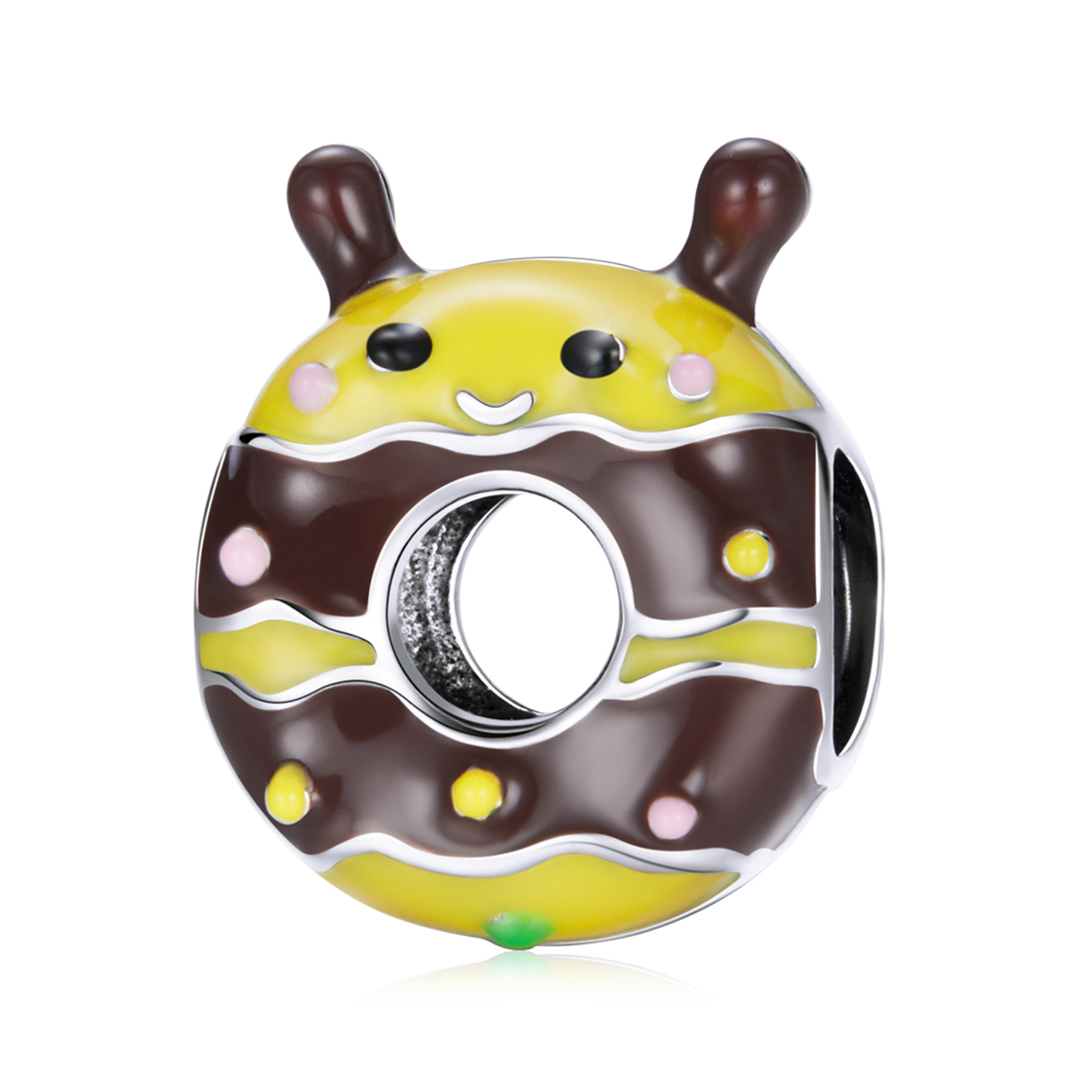 Pandora Style Kleine Bijen Donuts Bedel - SCC1878