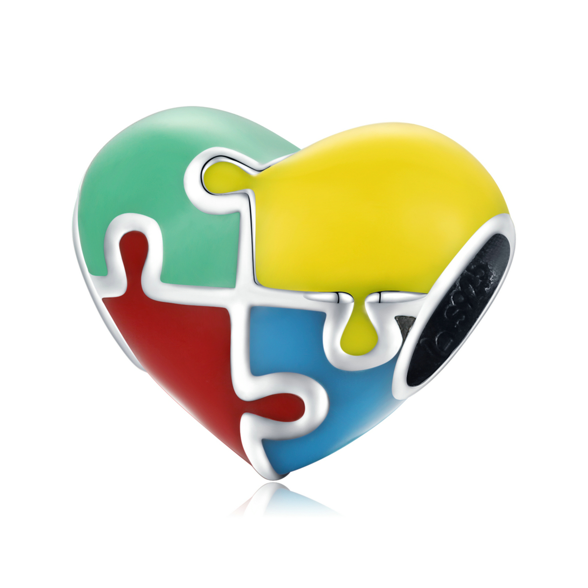 Pandora Style Liefde Puzzel Bedel - BSC547 Pandora Style Liefde Puzzel Bedel - BSC547