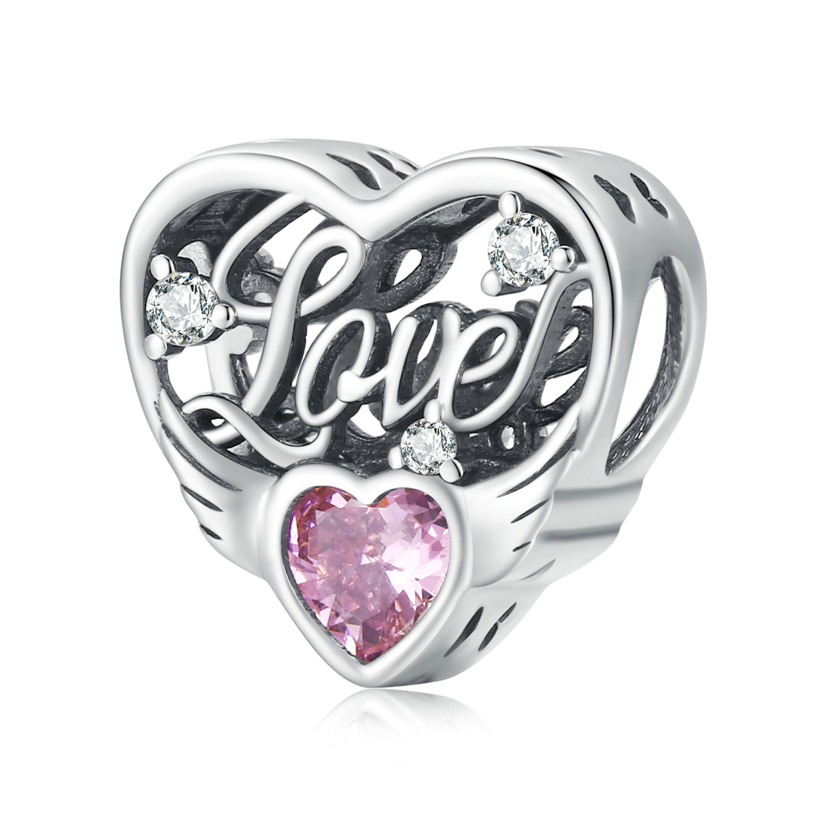 Pandora Style Liefde Vleugels Bedel - BSC528 Pandora Style Liefde Vleugels Bedel - BSC528