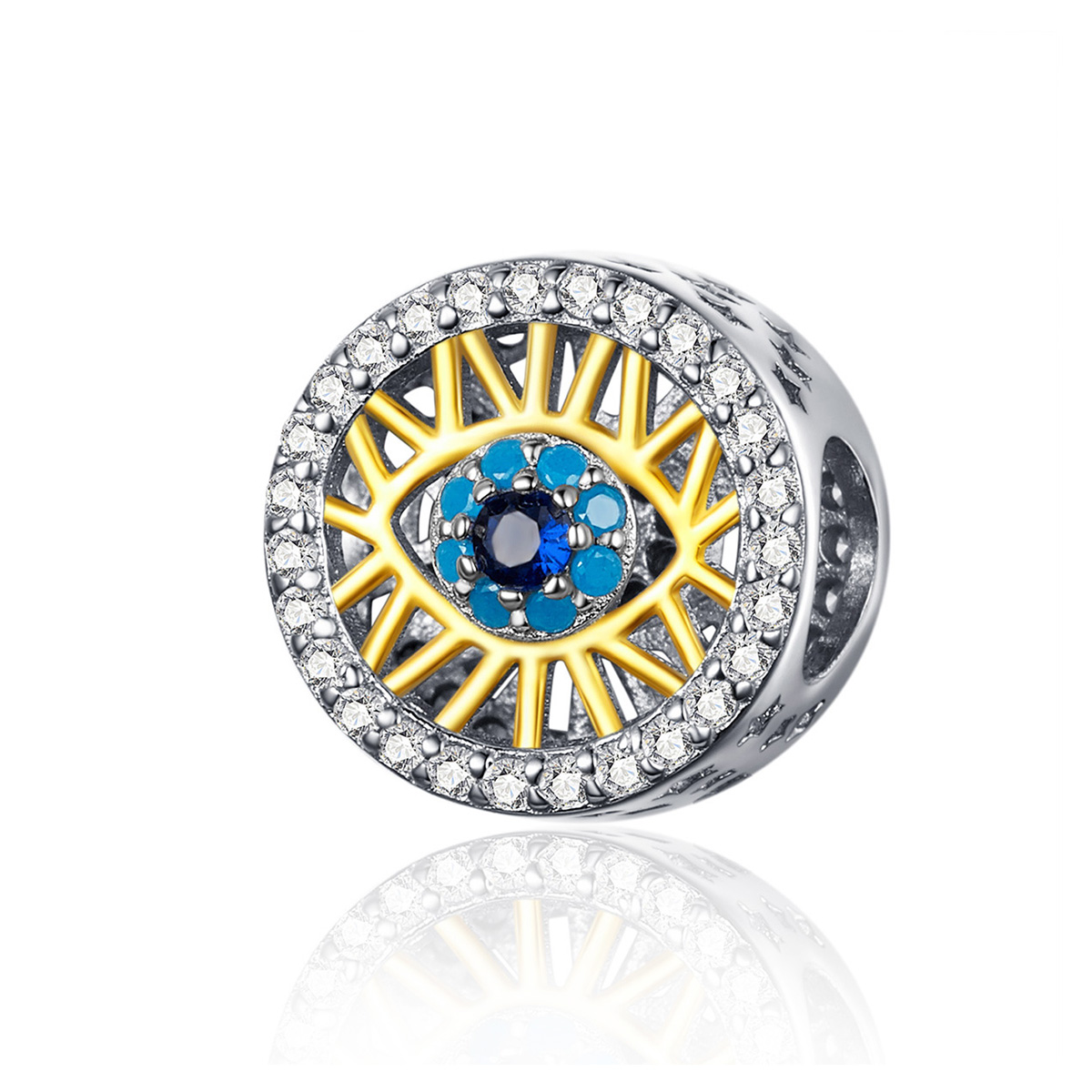 Pandora Style Lucky Eye Bedel - BSC080 Pandora Style Lucky Eye Bedel - BSC080