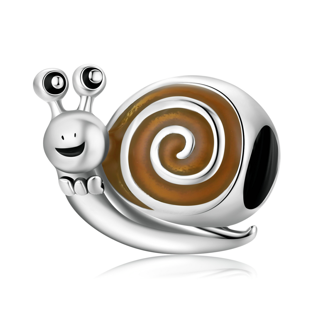 Pandora Style Mr. Snail Bedel - SCC2064 Pandora Style Mr. Snail Bedel - SCC2064
