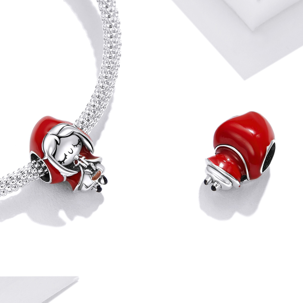 Pandora Style Roodkapje Bedel - SCC1890