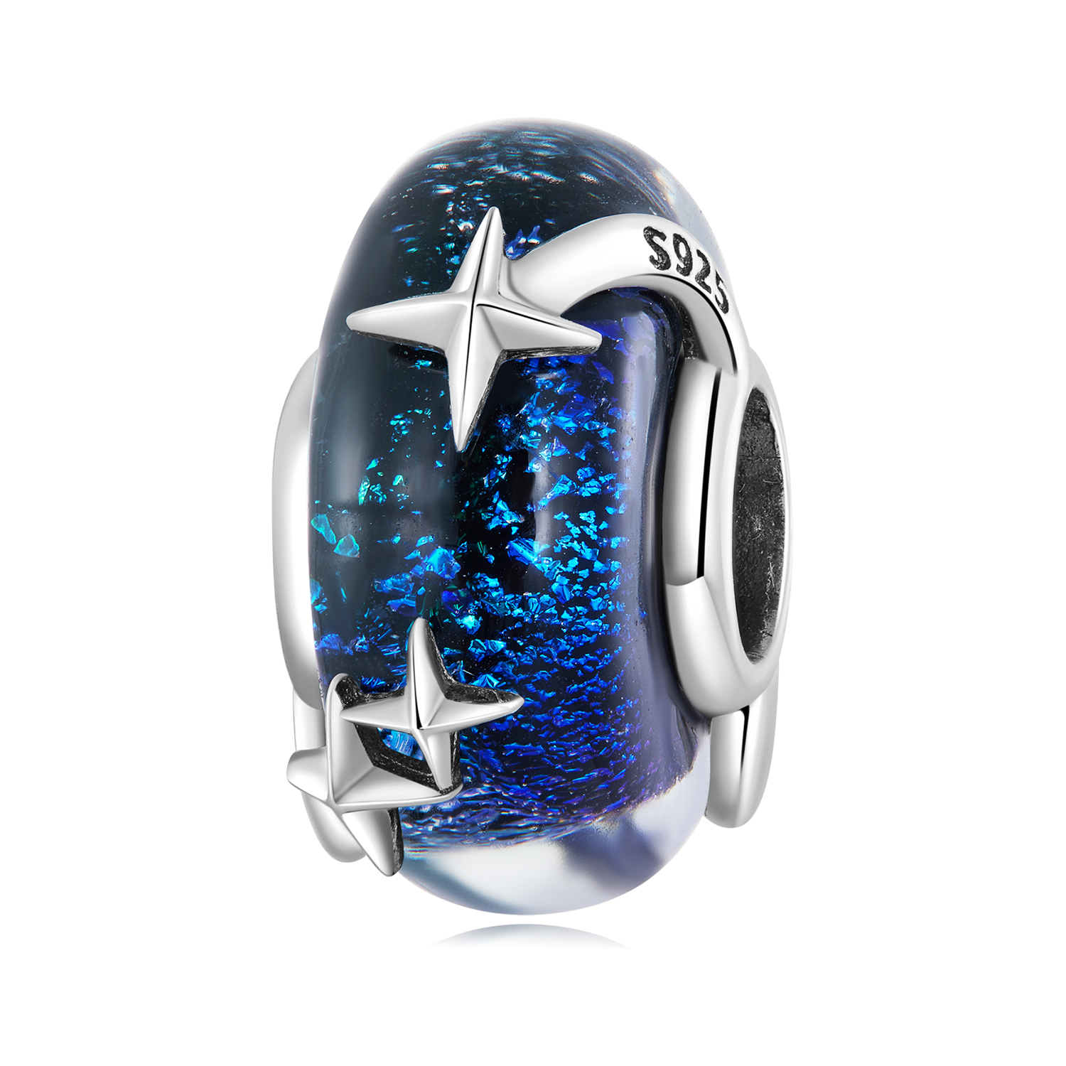 Pandora Style Sterrenhemel glas Bedel - BSC682 Pandora Style Sterrenhemel glas Bedel - BSC682